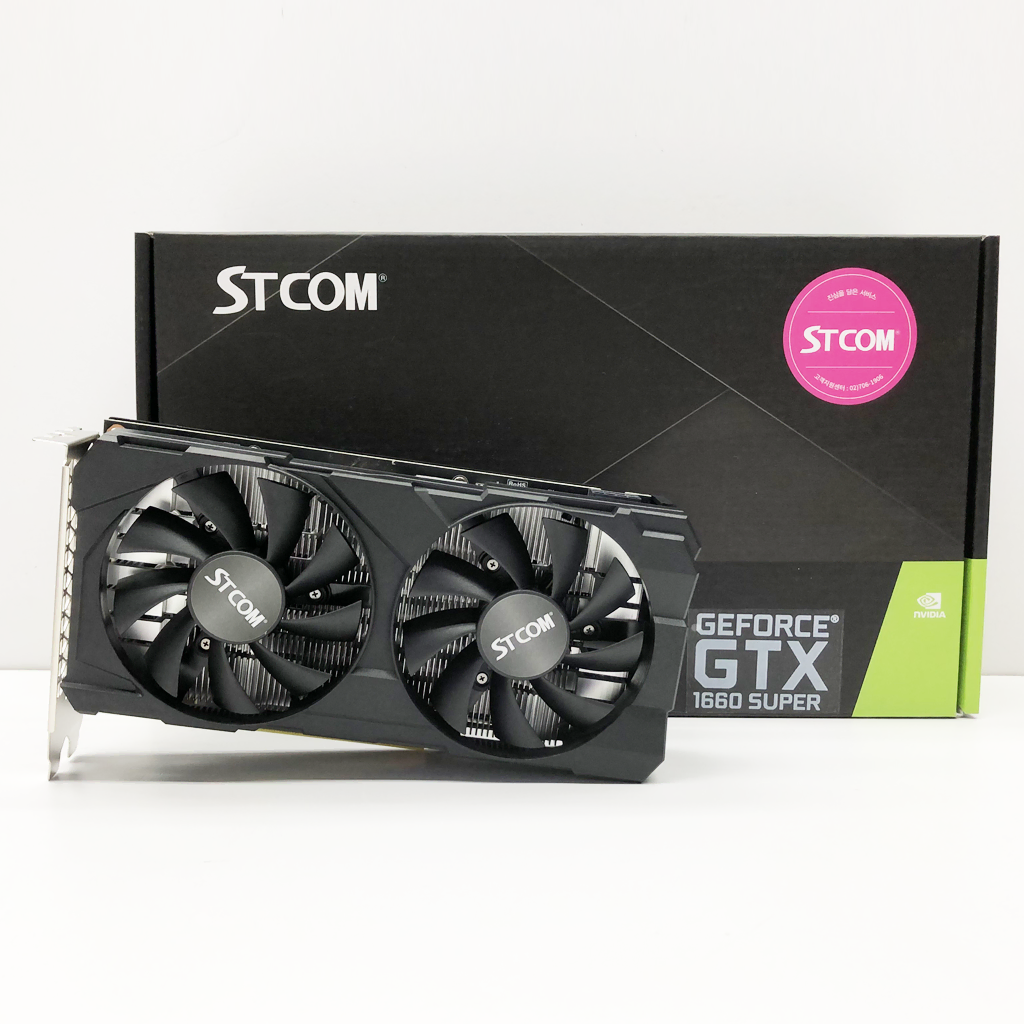 신품급24년10월) STCOM 지포스 GTX 1660 SUPER 6G